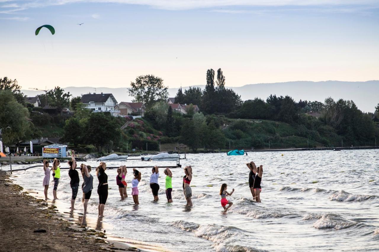 Hotel Camping La Pinede Excénevex Zewnętrze zdjęcie