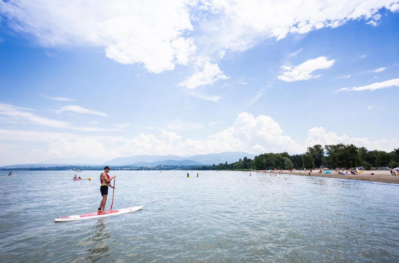 Hotel Camping La Pinede Excénevex Zewnętrze zdjęcie